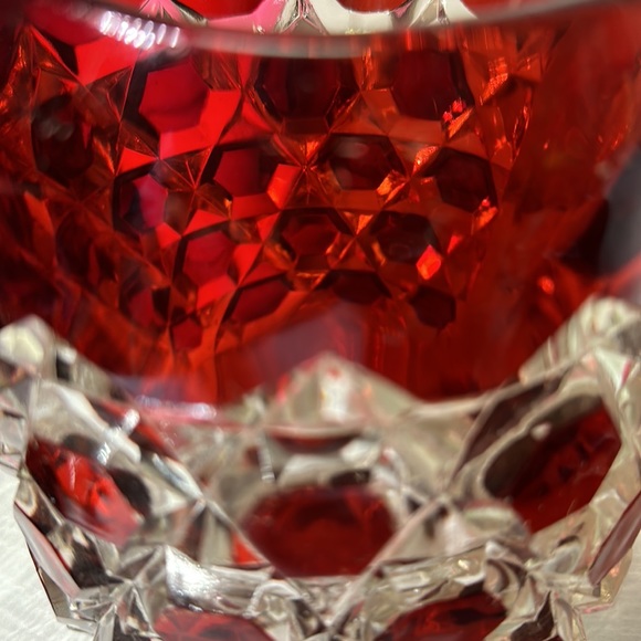 Vintage Block Pitcher/6 Glasses - Picture 6 of 10